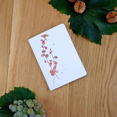 Carnet de notes feuillage d'automne