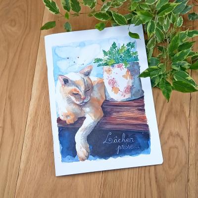 Cahier A4 ligné 
