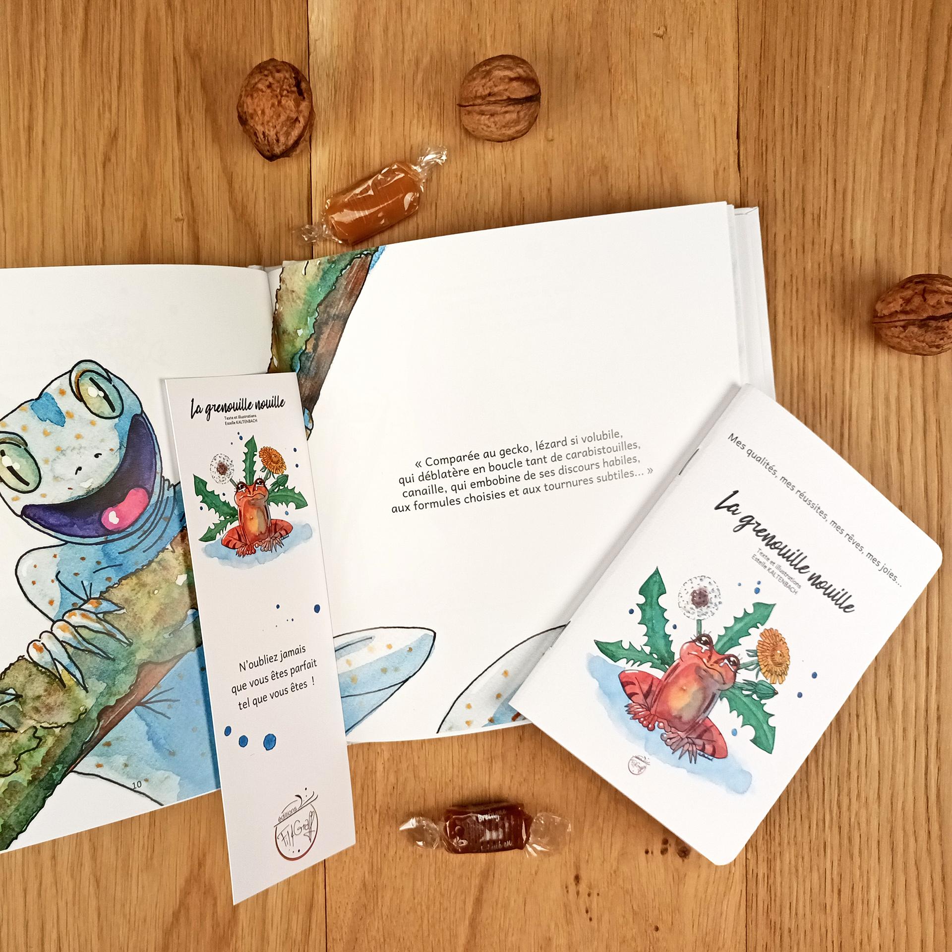 livre La grenouille nouille