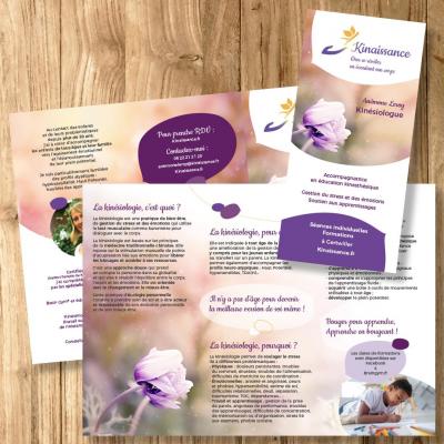 Anemone leroy de pliant 3 volets