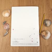 Cahier a4 chaque chose en son temps dos 1