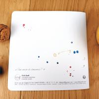 Carnet carré 14 x 14 une envie de douceurs - dos