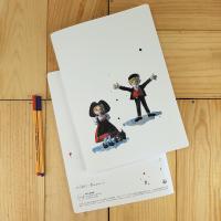 Cahier A4 - Petits Alsaciens - Couverture et dos