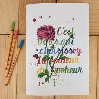 Carnet A4 - C'est vous qui choisissez - couverture