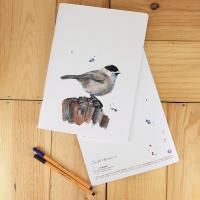 Carnet A4 - Fauvette - Dos
