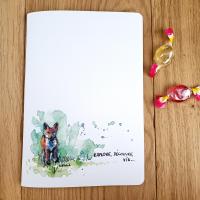 Carnet A5 - Explore , découvre, vis - Couverture