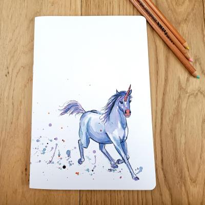 Carnet A5 - Licorne - couverture
