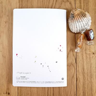 Carnet A5 - Rester enfant -  dos
