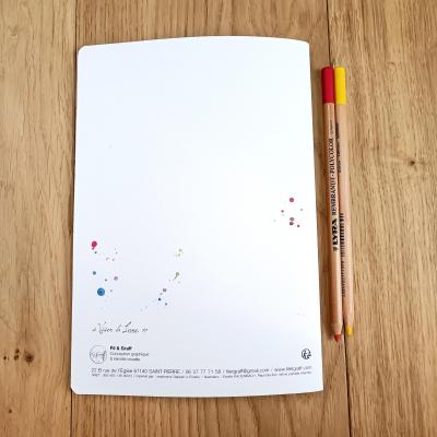 Carnet A5 Viser la lune - Dos