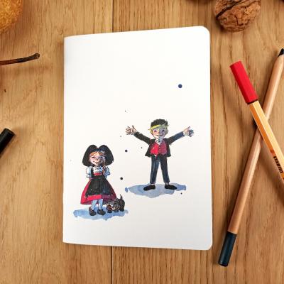 Carnet A6 - Petits Alsaciens - couverture