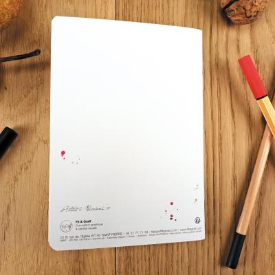Carnet A6 - Petits Alsaciens - dos