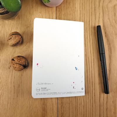 Carnet A6 - Fauvette - Dos