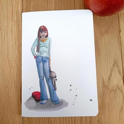 Carnet A6 rester un enfant - couverture
