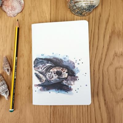 Carnet de notes - tortue marine format A6