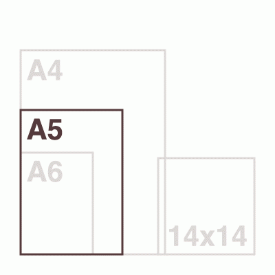 Carnet duplicata | Format A5 | Impression noire