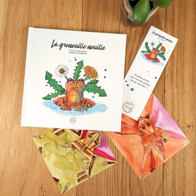 Livre la grenouille nouille kit