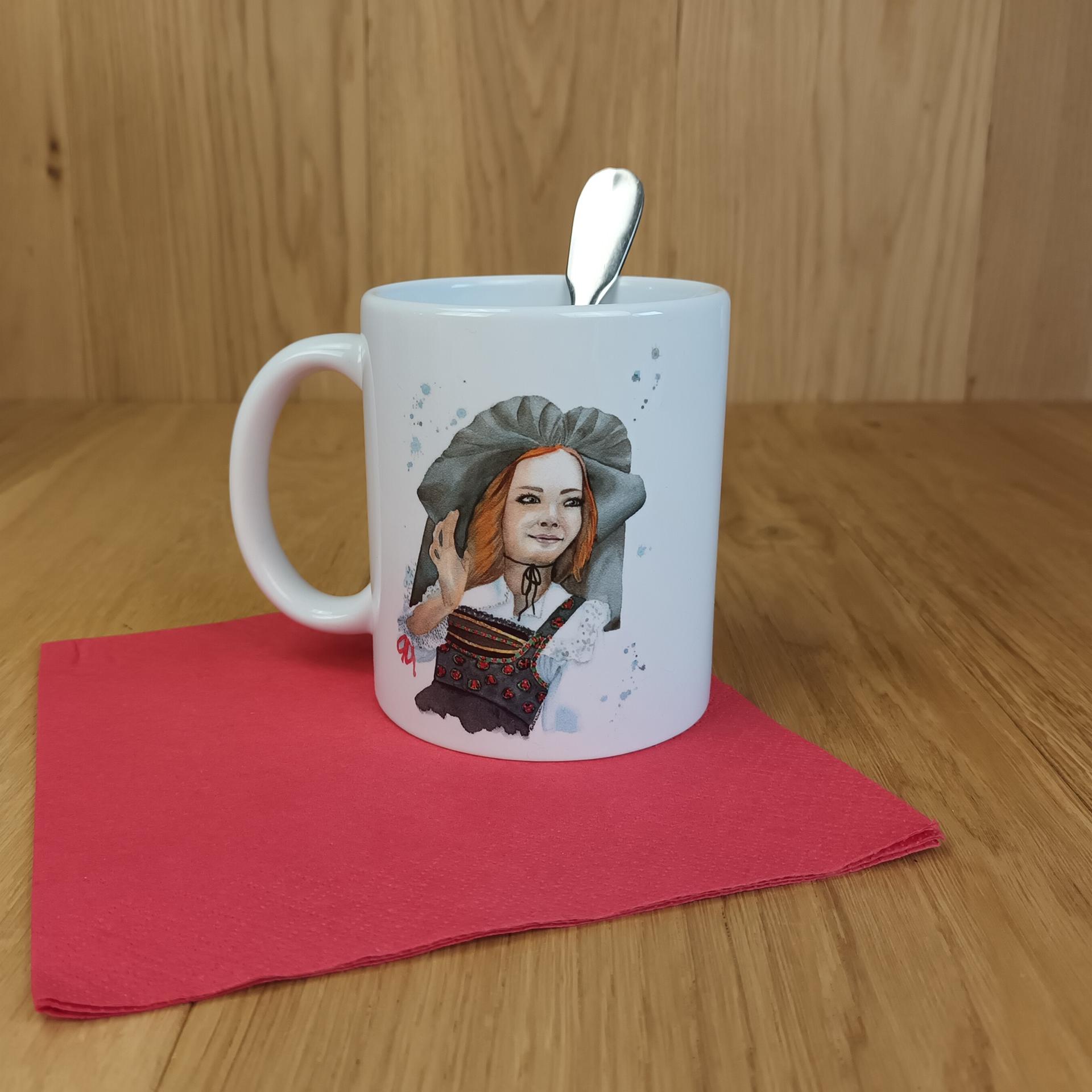 Mr0127 coiffe alsacienne