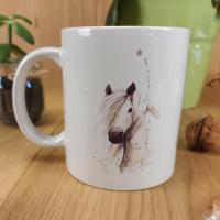 Mug cheval blanc verso