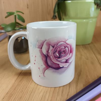 Mug une rose recto