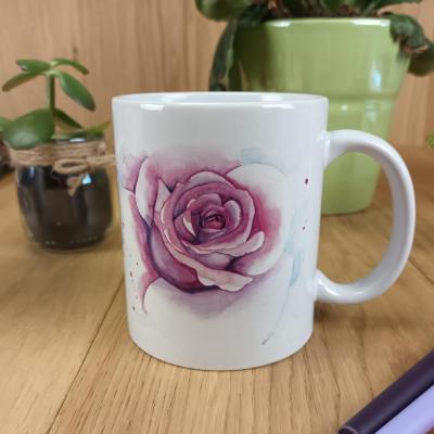 Mug une rose verso