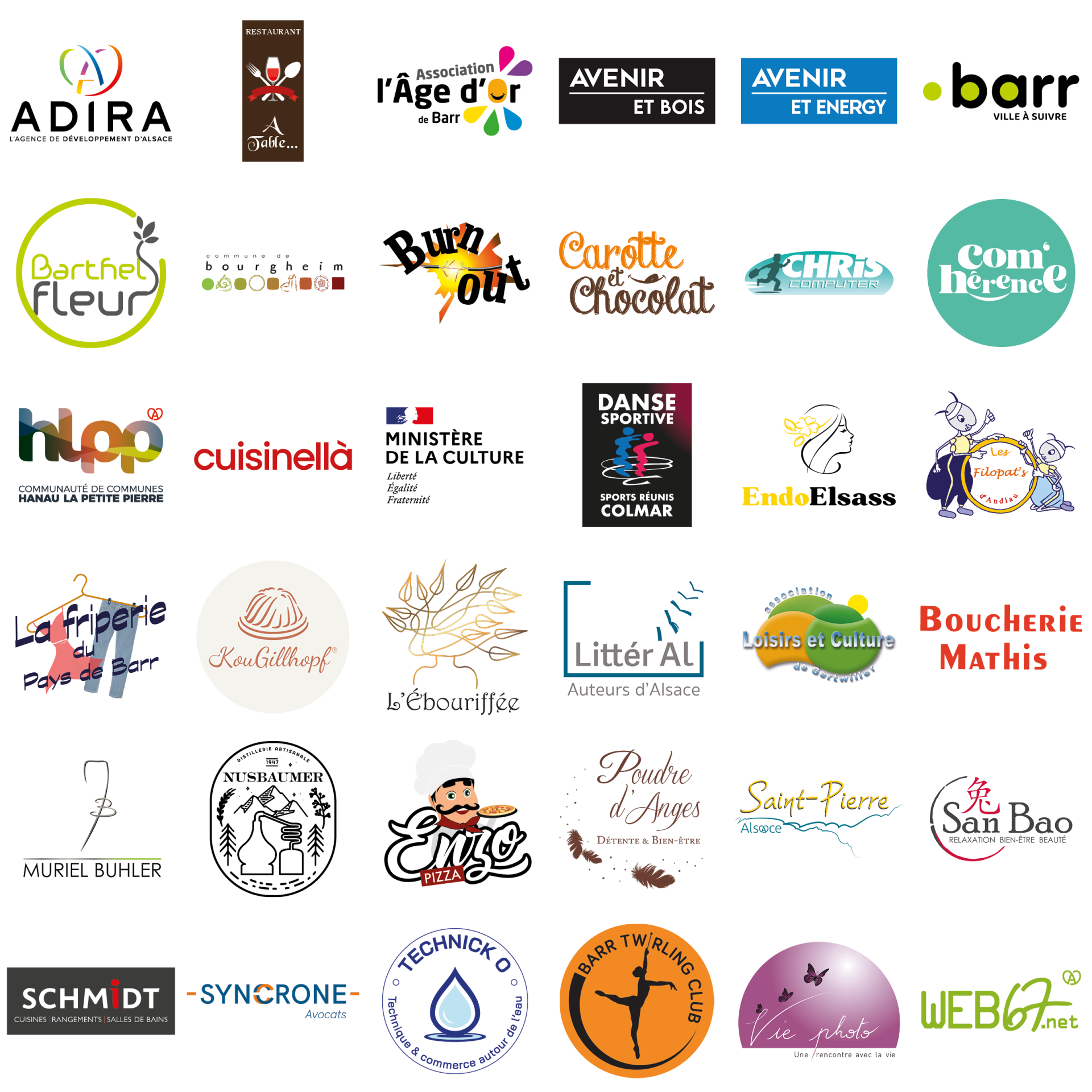 Pages logos