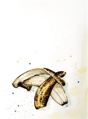 Peaux de bananes